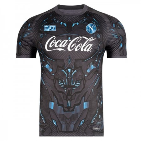 SSC SSC Napoli Pre-Match Drakt 2025-26 Svart Kortermet